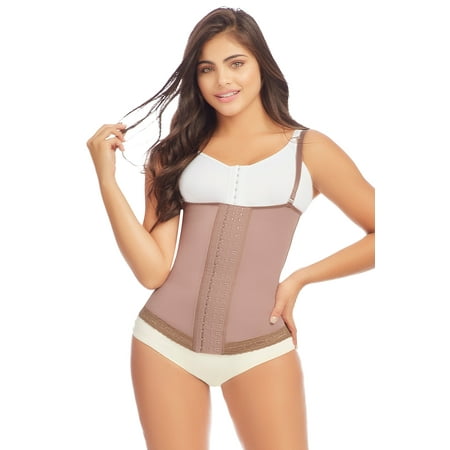 Delie by Fajas D Prada Under Bust Strapless Corset Waist Trainer 009006