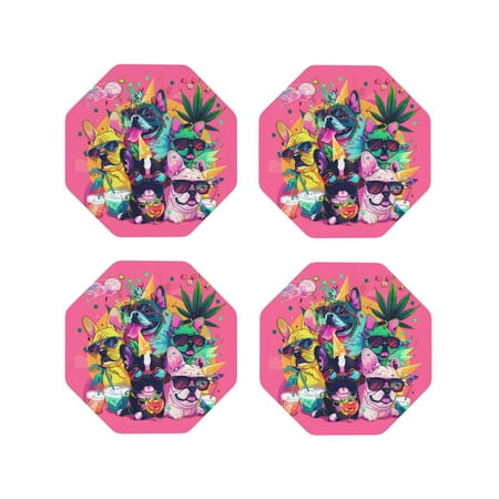 Leather Coasters with Heat-resistant for Drinks Cool French Bulldog No.136 -标题2 Octagon
Leather Coasters with Heat-resistant for Drinks Cool French Bulldog No.136 -标题2 Octagon