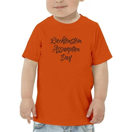 Liechtenstein Assumption Day T-Shirt Toddler -Image by Shutterstock 2 Toddler
Liechtenstein Assumption Day T-Shirt Toddler -Image by Shutterstock 2 Toddler