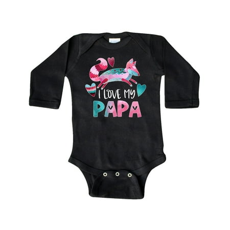 Inktastic I Love My Papa Pink and Blue Fox with Hearts Gift Baby Boy or Baby Girl Long Sleeve Bodysuit
Inktastic I Love My Papa Pink and Blue Fox with Hearts Gift Baby Boy or Baby Girl Long Sleeve Bodysuit