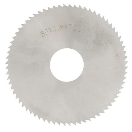 Circular Saw Blade High Speed Steel 72 Tooth Milling Insert Cutting Disc 80 x 1.5mm
Circular Saw Blade High Speed Steel 72 Tooth Milling Insert Cutting Disc 80 x 1.5mm