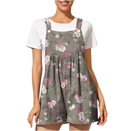 AIEOTT Jumpsuits for Women Clearance Rompers for Women Womens Fashion Summer Casual Sleeveless Suspender Jumpsuit Overalls Jumpsuit Shorts Big Holiday Savings
AIEOTT Jumpsuits for Women Clearance Rompers for Women Womens Fashion Summer Casual Sleeveless Suspender Jumpsuit Overalls Jumpsuit Shorts Big Holiday Savings