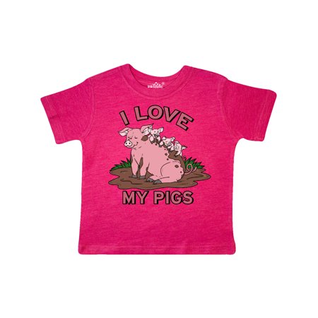 Inktastic I Love My Pigs with Cute Pig Family Gift Toddler Boy or Toddler Girl T-Shirt
Inktastic I Love My Pigs with Cute Pig Family Gift Toddler Boy or Toddler Girl T-Shirt