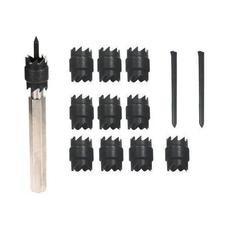 13 in 1 Stainless Steel Drill Bits Tapper Carbide High Speed Steel Opener (Black)
13 in 1 Stainless Steel Drill Bits Tapper Carbide High Speed Steel Opener (Black)