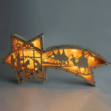 Wooden Led Lamp Desk Bedside Lighting Nightlight Decoration Christmas Decoration Ornaments With Built In Battery tabletop decoration
Wooden Led Lamp Desk Bedside Lighting Nightlight Decoration Christmas Decoration Ornaments With Built In Battery tabletop decoration