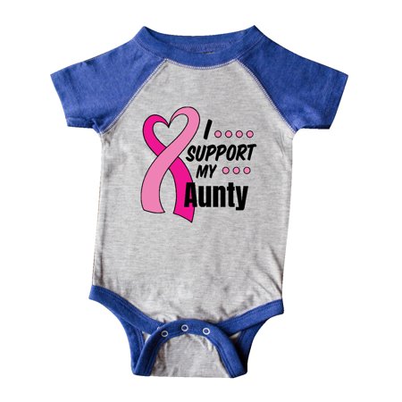 Inktastic Breast Cancer Awareness I Support My Aunty with Pink Ribbon Gift Baby Boy or Baby Girl Bodysuit
Inktastic Breast Cancer Awareness I Support My Aunty with Pink Ribbon Gift Baby Boy or Baby Girl Bodysuit