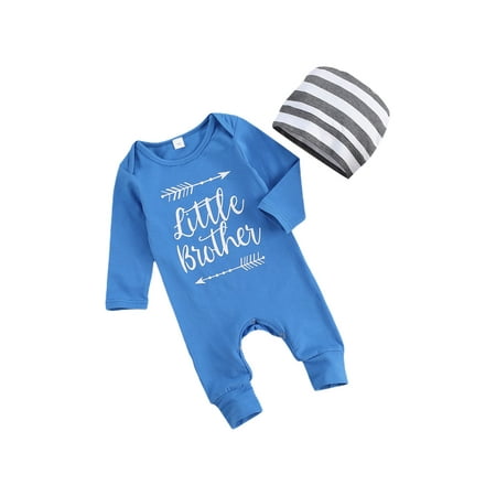 Coduop Newborn Baby Boys One Piece Jumpsuit Arrow Print Long Sleeve Romper Bodysuit with Hat
Coduop Newborn Baby Boys One Piece Jumpsuit Arrow Print Long Sleeve Romper Bodysuit with Hat