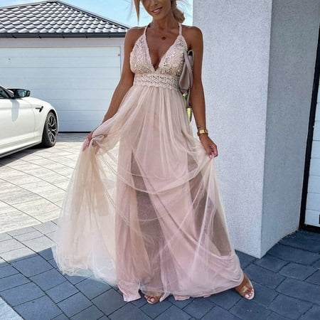 Leesechin Womens Dresses Clearance Summer Lace Patchwork Solid Camis Sleeveless Bandage Vest Long Dress
Leesechin Womens Dresses Clearance Summer Lace Patchwork Solid Camis Sleeveless Bandage Vest Long Dress