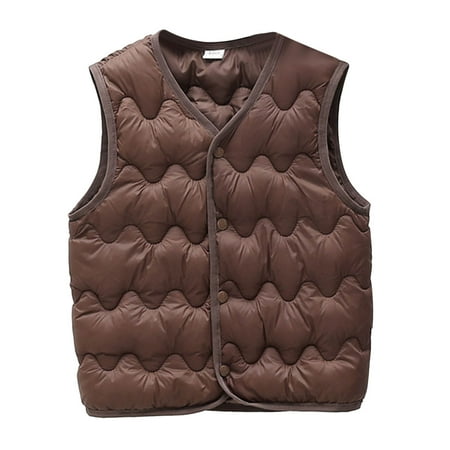 WUXIAN Toddler Kids Boys Girls Autumn Winter Solid Color Rounded Neck Coat Warm And Windproof Vest Jacket Infants Baby Clothes Children Soft Dailywear
WUXIAN Toddler Kids Boys Girls Autumn Winter Solid Color Rounded Neck Coat Warm And Windproof Vest Jacket Infants Baby Clothes Children Soft Dailywear
