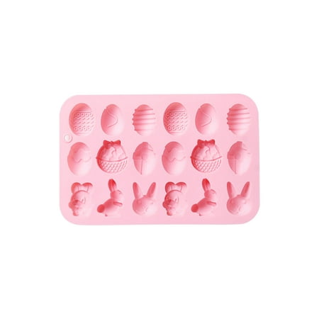 18 Easter Bunny Chocolate Mold Ice Mold Silicone Cake Mould