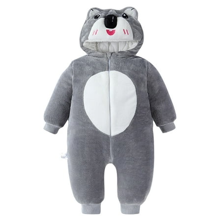 Avamo Infant Casual Hoodie Fleece Romper Long Sleeve Loose Onesies Full Zip Home Hooded Jumpsuit Gray 100cm
Avamo Infant Casual Hoodie Fleece Romper Long Sleeve Loose Onesies Full Zip Home Hooded Jumpsuit Gray 100cm
