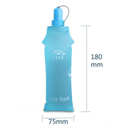Livesture Sports soft water bottle Sky blue 150ML