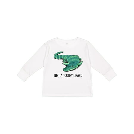Inktastic Just a Toothy Lizard Cute Green Alligator Gift Toddler Boy or Toddler Girl Long Sleeve T-Shirt
Inktastic Just a Toothy Lizard Cute Green Alligator Gift Toddler Boy or Toddler Girl Long Sleeve T-Shirt