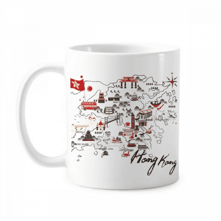 Hong Kong Local Map Art Deco Fashion Mug Pottery Cerac Coffee Porcelain Cup Tableware
Hong Kong Local Map Art Deco Fashion Mug Pottery Cerac Coffee Porcelain Cup Tableware