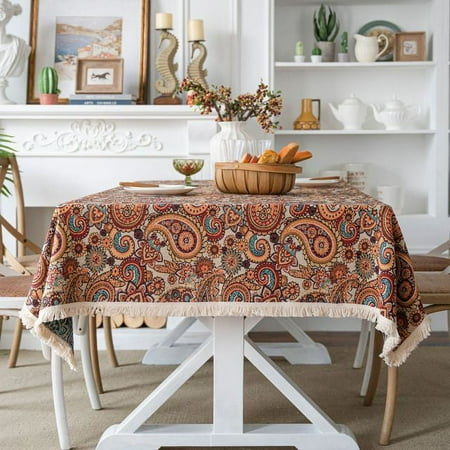 Tablecloth Jacquard Oil Painting Table Cover Thick Bue Flowers Rectangular Wedding Dining Table Cover Tea Table Cloth
Tablecloth Jacquard Oil Painting Table Cover Thick Bue Flowers Rectangular Wedding Dining Table Cover Tea Table Cloth