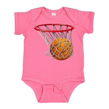 Inktastic Basketball Swish Gift Baby Boy or Baby Girl Bodysuit