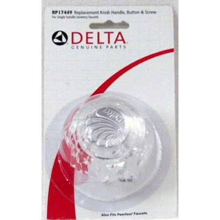 Delta Rp2389 Faucet Handle Single Handle Clear Acrylic