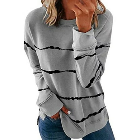 Women Sweatshirts Trendy Printting Long Sleeve Coat Shirts Woman s Round Neck Blouse Loose Pullver T-Shirt
Women Sweatshirts Trendy Printting Long Sleeve Coat Shirts Woman s Round Neck Blouse Loose Pullver T-Shirt