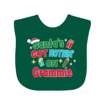 Inktastic Santa s Got Nothin on Grammie with Christmas Presents Gift Baby Boy or Baby Girl Bib
Inktastic Santa s Got Nothin on Grammie with Christmas Presents Gift Baby Boy or Baby Girl Bib