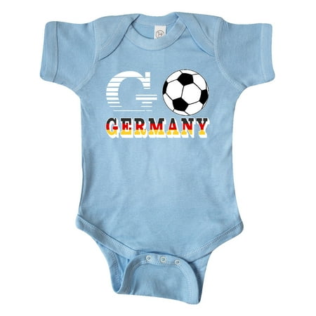 Inktastic Go Germany- Soccer Football Gift Baby Boy or Baby Girl Bodysuit