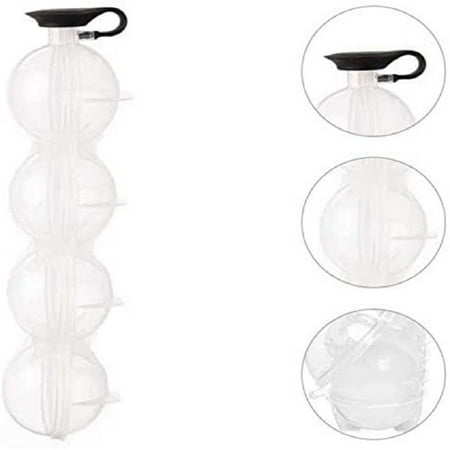 Whiskey Diy Mould 4-Hole Whiskey Round Ice Ball Mold Ice Ball Maker for Whiskey and Cocktails Keep Drinks Chilled(large)
Whiskey Diy Mould 4-Hole Whiskey Round Ice Ball Mold Ice Ball Maker for Whiskey and Cocktails Keep Drinks Chilled(large)