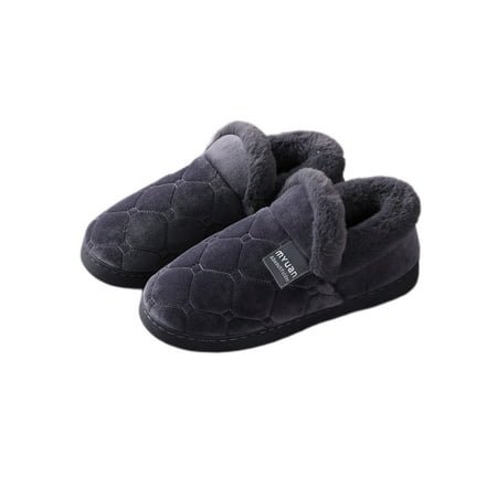 Tenmix Women Plush Slipper Diamond House Shoes Slip On Winter Slippers Lined Moccasins Bedroom Cozy Anti-Slip Comfort Bootie Dark Gray 8.5-9
Tenmix Women Plush Slipper Diamond House Shoes Slip On Winter Slippers Lined Moccasins Bedroom Cozy Anti-Slip Comfort Bootie Dark Gray 8.5-9