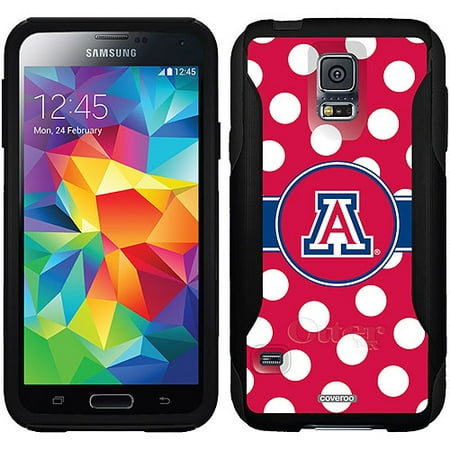 University of Arizona Polka Dots Design on OtterBox Commuter Series Case for Samsung Galaxy S5
