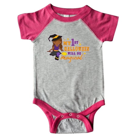 Inktastic My 1st Halloween will be Magical with Brown Haired Witch Gift Baby Girl Bodysuit
Inktastic My 1st Halloween will be Magical with Brown Haired Witch Gift Baby Girl Bodysuit