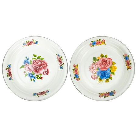 Homemaxs 2pcs Enamel Dishes Food Plates Tea Plates Thickened Dish Plates for Home Hotel
Homemaxs 2pcs Enamel Dishes Food Plates Tea Plates Thickened Dish Plates for Home Hotel