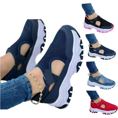 

2023 Canvas Shoes Women Fashion Trainers Spring Sneakers Women Casual Breathable Sport Shoes Casual Mesh Shoes Fly Woven Comfort Mesh Outdoor Walking Shoes Fashion Tr