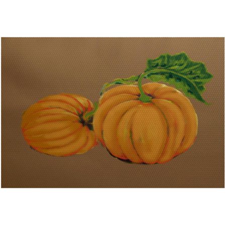 Simply Daisy 3' x 5' Pumpkin Patch Holiday Print Indoor Rug