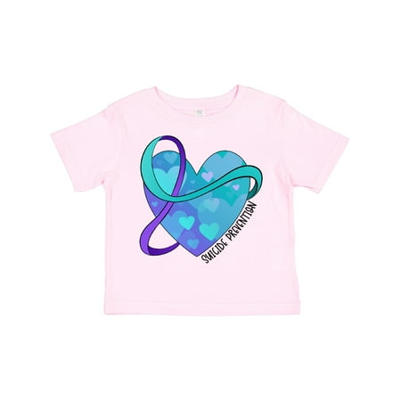 Inktastic Suicide Prevention Awareness Purple and Teal Heart Ribbon Gift Toddler Boy or Toddler Girl T-Shirt
Inktastic Suicide Prevention Awareness Purple and Teal Heart Ribbon Gift Toddler Boy or Toddler Girl T-Shirt
