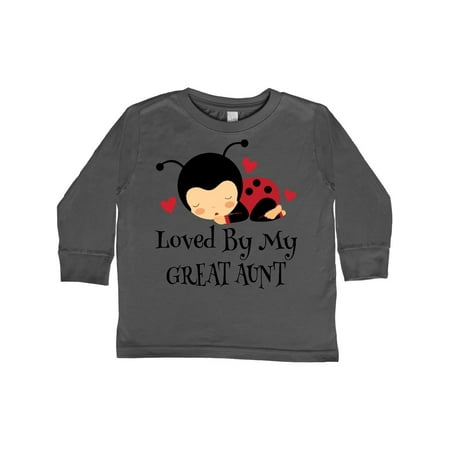 Inktastic Loved By My Great Aunt Gift Toddler Boy or Toddler Girl Long Sleeve T-Shirt
Inktastic Loved By My Great Aunt Gift Toddler Boy or Toddler Girl Long Sleeve T-Shirt