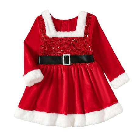 YDOJG Dresses for Girls Long Sleeve Christmas Sequin Dress Princess Dress Clothes Red 3-4 Years
YDOJG Dresses for Girls Long Sleeve Christmas Sequin Dress Princess Dress Clothes Red 3-4 Years