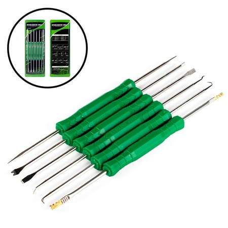 6Pcs Desoldering Aid Tool Kit Soldering Aid Assist Tool Pcb Cleaning Repair Tool