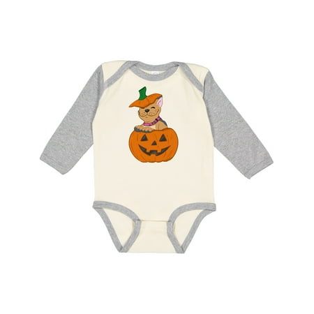 Inktastic Halloween French Bulldog in Pumpkin Gift Baby Boy or Baby Girl Long Sleeve Bodysuit
Inktastic Halloween French Bulldog in Pumpkin Gift Baby Boy or Baby Girl Long Sleeve Bodysuit