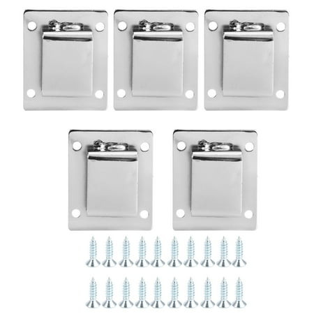 5Pcs Shelf Mount Bracket Hanger Stainless Steel Tube Support Holder Buckle Hardware SilverSealing Type
5Pcs Shelf Mount Bracket Hanger Stainless Steel Tube Support Holder Buckle Hardware SilverSealing Type