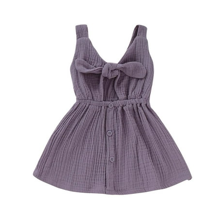 Fesfesfes Toddler Kids Dress Baby Girls Cute Solid Color Breathable Hollow Out Bow Suspenders Dress Skirt
Fesfesfes Toddler Kids Dress Baby Girls Cute Solid Color Breathable Hollow Out Bow Suspenders Dress Skirt