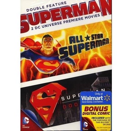 DC Universe: Superman Double Feature (DVD + Digital Comic) (Walmart Exclusive) (Widescreen)