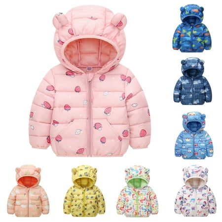 URMAGIC Winter Down Coats for Kids Baby Boys Girls Light Puffer Jacket Infants Toddlers Bear Hoods Padded Outerwear 0-5T
URMAGIC Winter Down Coats for Kids Baby Boys Girls Light Puffer Jacket Infants Toddlers Bear Hoods Padded Outerwear 0-5T