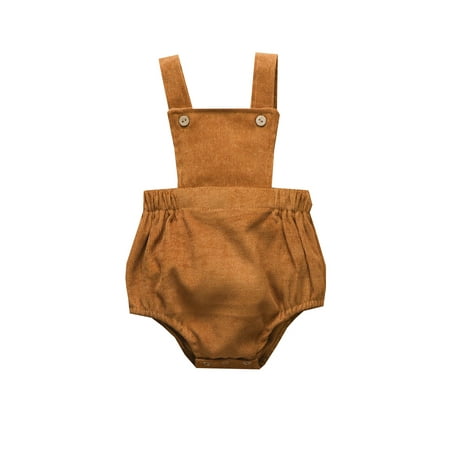 Douhoow Baby Summer Romper Infant Boys Girls Solid Sleeveless Buttons Suspender Jumpsuit
Douhoow Baby Summer Romper Infant Boys Girls Solid Sleeveless Buttons Suspender Jumpsuit