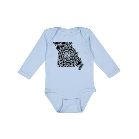 Inktastic Missouri Silhouette Mandala Gift Baby Boy or Baby Girl Long Sleeve Bodysuit
Inktastic Missouri Silhouette Mandala Gift Baby Boy or Baby Girl Long Sleeve Bodysuit