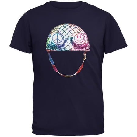 Warrior of Peace Helmet Navy Youth T-Shirt