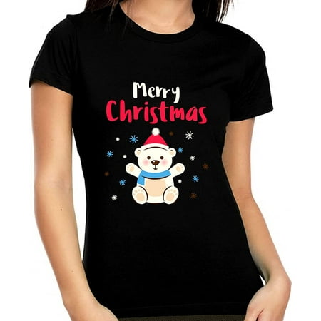 Cute Bear Christmas Pajamas for Women Christmas T Shirts for Women Funny Christmas Shirt
Cute Bear Christmas Pajamas for Women Christmas T Shirts for Women Funny Christmas Shirt