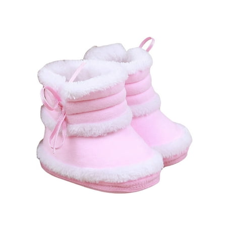 NICEXMAS Baby Boys Girls Boots Sole Shoes Toddlers Winter Warm Shoes for Kids 0-6 Months Old (Pink)
NICEXMAS Baby Boys Girls Boots Sole Shoes Toddlers Winter Warm Shoes for Kids 0-6 Months Old (Pink)