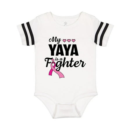 Inktastic Breast Cancer Awareness My Yaya is a Fighter Gift Baby Boy or Baby Girl Bodysuit
Inktastic Breast Cancer Awareness My Yaya is a Fighter Gift Baby Boy or Baby Girl Bodysuit