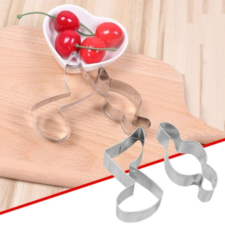 Feiboyy Stainless Steel Dessert Mould Note 2 Piece Dessert Cutting Mould Fondant Cake Soft Clay Tool
Feiboyy Stainless Steel Dessert Mould Note 2 Piece Dessert Cutting Mould Fondant Cake Soft Clay Tool