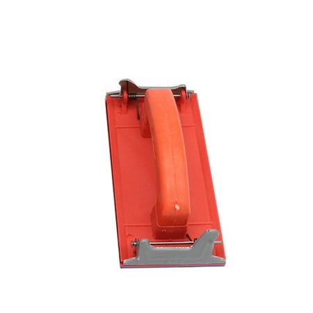 Kironypik Hand Grip Sandpaper Holder Plastic Handle Handheld Paper Frame Grinding Polished Tools red
Kironypik Hand Grip Sandpaper Holder Plastic Handle Handheld Paper Frame Grinding Polished Tools red