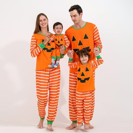 HuaAngel Family Matching Orange Pumpkins Stripe 2-Piece Pajamas Q1026 For Men Women Kids
HuaAngel Family Matching Orange Pumpkins Stripe 2-Piece Pajamas Q1026 For Men Women Kids