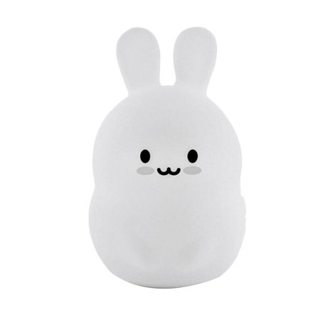 Rabbit Shaped Night Lamp Silicone Colorful Bedside Lamp LED Patting Lamp Bedroom Light Illuminate Toy (without Battery)
Rabbit Shaped Night Lamp Silicone Colorful Bedside Lamp LED Patting Lamp Bedroom Light Illuminate Toy (without Battery)